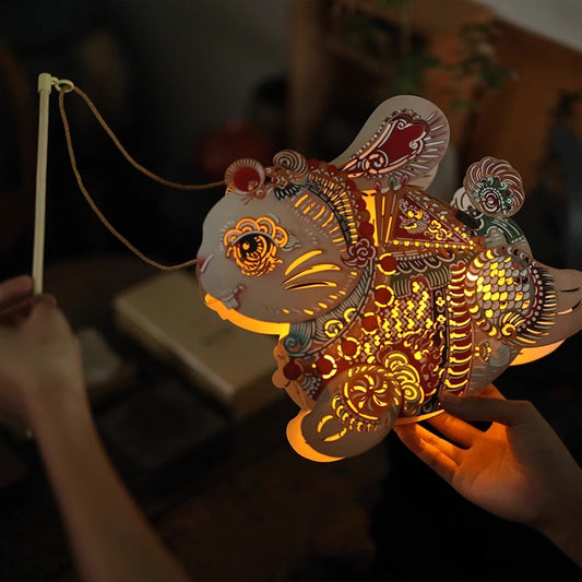 Rabbit Lantern DIY Kit - Handmade Decorative Hanging Ornament