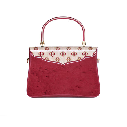 Duanmu Inlaid "Flower Hairpin Pattern" Themed Handbag