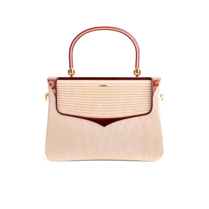 Duanmu Inlaid "Chasing the Deer Pattern" Themed Handbag