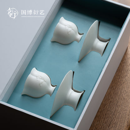 National Museum of China Song-Style Tea Cup Set