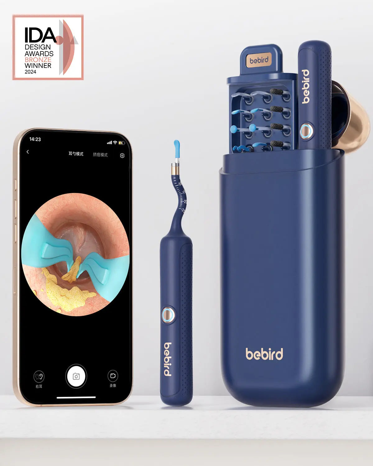 Bebird 3 EarSight Plus Smart Ear Cleaning Tool with HD Camera – Flexible, Wireless & Real-Time App Monitoring