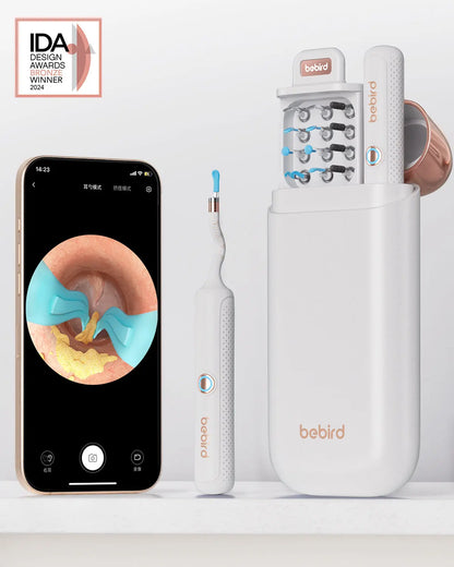 Bebird 3 EarSight Plus Smart Ear Cleaning Tool with HD Camera – Flexible, Wireless & Real-Time App Monitoring