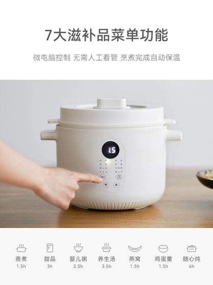 olayks saucepan ceramic stew cup