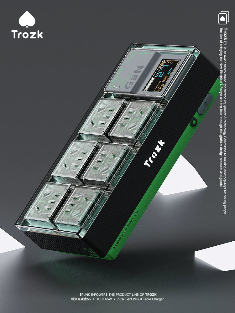 Trozk Hard Case 65 Gaming Socket