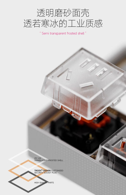 Trozk Hard Case 65 Gaming Socket