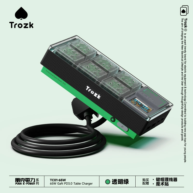Trozk Hard Case 65 Gaming Socket
