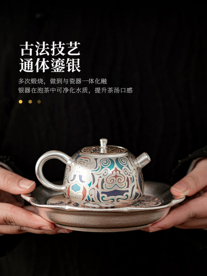 Wie Porzellan, die Verbotene Stadt, Dunhuang kulturelle und kreative Teeservice, Brautpaare, Einweihungsfeiern, Geburtstage, Abschlussfeiern, Vatertagsgeschenke und praktische Geschenke für Väter 
