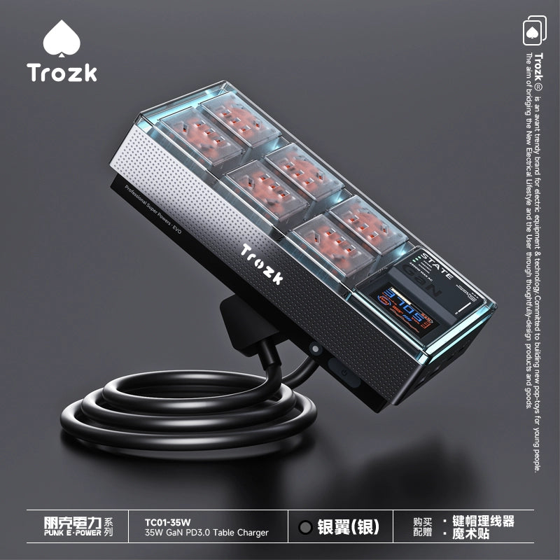 Trozk Hard Case 35 Gaming Socket